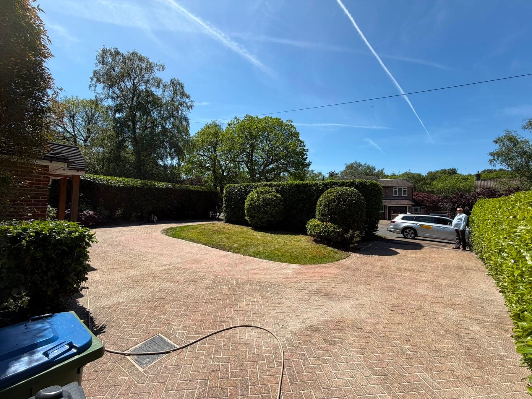 Gemzas Garden Maintenance and Landscaping Garden frontage after tidying